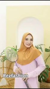 HIJAB SPORT JUMBO WANITA & INSTAN WANITA SPORT JUMBO