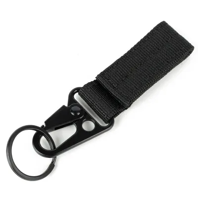 Mountaineering Accessories Outdoor Carabiner Durable Nylon Tactical Backpack Key Hook Webbing Buckle Suspension System Belt Hanging Buckle