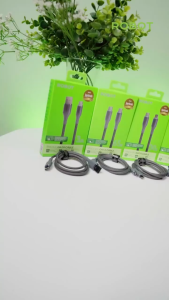 ROBOT Kabel Data Type C RNC100 3A 100cm Fast Transfer Data Cepat 480Mbps 2in1 Kuat Anti Kusut - Garansi Resmi 1 Tahun