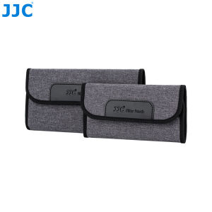 JJC | JJC Foldout Lens Filter Case Pouch Filter Holder Belt Water-resistant Dustproof Bag Pouch for 58mm 62mm 67mm 72mm 82mm Filters