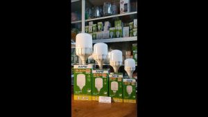 Đèn LED BULB TRỤ MPE chống ẩm Ký hiệu LBD3 20W/30W/40W/50W ánh sáng trắng vàng chính hãng MPE.