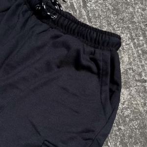 Celana cargo pendek pria bahan fleece stylish casual santai trendy kekinian sablon graffity distro