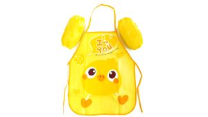 < Arm Sleeves > Kids Apron Art Painting Cute Waterproof Multipurpose Cooking Art Cleaning Nylon 儿童画画可爱围裙