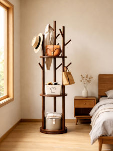 OYIla | Rotatable Wooden Coat Stand