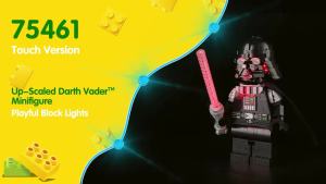 Kyglaring LED Light Kit Suitable for Lego Up-Scaled Darth Vader™ Minifigure 75461 Building Blocks Not Include Lego Building