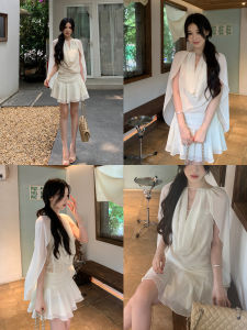 Unique Design French Dress for Petite Women Summer Chiffon
