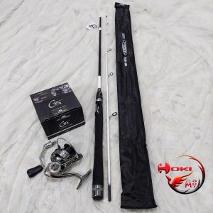 FREE SENAR Set Joran Spinning Carbon Solid Utecate Frost 165 180 + Reel Go-Strike GTR 800 800hg