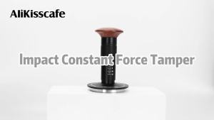 AliKisscafe Coffee Tamper Impact 4 Spring Constant Pressure 30lb Calibrated 51mm 53.3mm 58.5mm Espresso Accsesories Barista Tool