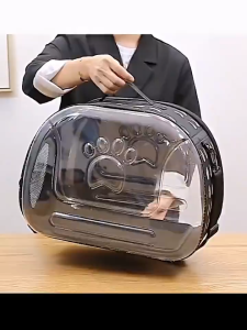 Pet Carrier Cat Bag Dog Puppy bagpack Travel Breathable Transparent Collapsible Portable shih tzu