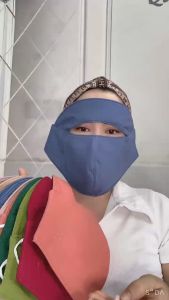 Khẩu Trang Ninja Vải Nỉ Dán Gáy Che Kín Mặt TaiChống Nắng Chạy Xe Phượt Nam Nữ Hè Mẫu Mới Hàng Vải - Shop Kim Yến 5