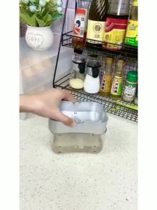 Hộp đựng nước rửa chén và miếng rửa chén bát 2 in 1(tặng kèm miếng rửa chén)