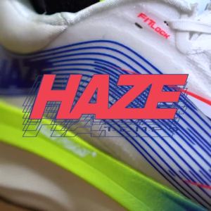 910 Nineten Sepatu running pria - Haze Tempo Blue red