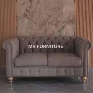 Sofa Chesterfield 2 Seat: Desain Klasik & Elegan