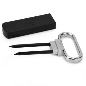 Two-Piece Threaded Drill Wine Bottle Opener for Opening Vintage Wine Softwood Cork with Steel Needle Wine Opener Tool
