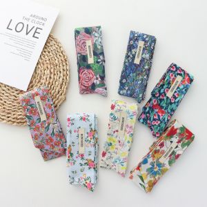 Khăn Choàng Lụa Dài Họa Tiết Hoa Cổ Điển Dành Cho Nữ Mùa Xuân 2025 Mới Cao Cấp Trang Trí Khăn Quàng Cổ Xu Hướng Dây Buộc Tóc