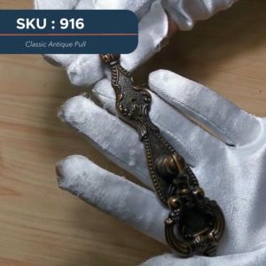 Classy 916 122mm Modern Cabinet Handle (Antique Brass) Drawer Handle Cabinet Door Handle