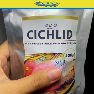 Infinity Cichlid Floating Sticks for Big Cichlid 100G