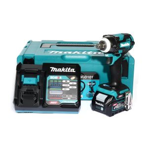 MAKITA เครื่องขันบล๊อกไร้สาย 40 โวลต์ 1/2 นิ้ว รุ่น TW004GD101 ราคาประมาณ 1,200 บาท กับ 350 นิวตันเมตร รวมแบทเทอรี่และแท่นชาร์จ