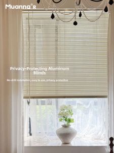 No-Drill Cordless Privacy Window Blinds