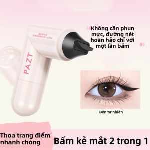 Bút Kẻ Mắt 2 Trong 1 Không Cần Mực Chống Thấm Nước Khô Nhanh Không Lem Đầu Kép Cho Đường Kẻ Mắt Hoàn Hảo