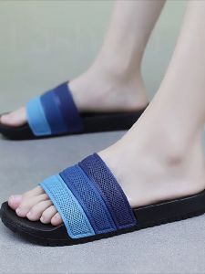 New slippers for men summer indoor home bath non-slip outside wear