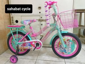 sepeda anak perempuan mini uk.16
