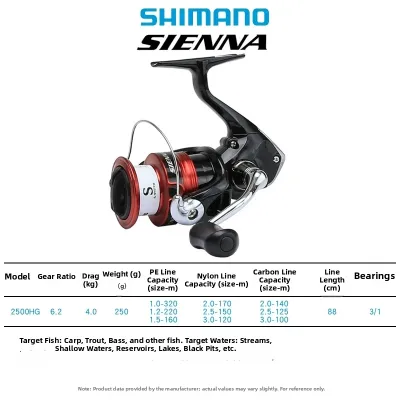 SHIMANO | Sienna Fenix Nexcave Catana Fishing Reel
