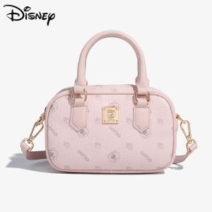 Disney กระเป๋าแฟชั่นและสะพายไหล่แฟชั่นซีรีส์มิกกี้เมาส์อย่างเป็นทางการของดิสนีย์ใช้งานได้หลากหลายน้ำหนักเบากระเป๋าเอกสารที่หรูหราสบายๆและสง่างามถุงหิ้วคุณภาพดี