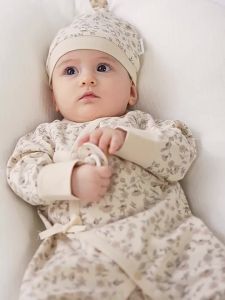 babylove | Soft Monet Garden Printed Onesie