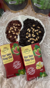 Trường Đạt – Hạt Dưa Rang Củi 40g x10 Gói – Ăn Vặt Thơm Giòn Đặc Sản Truyền Thống
