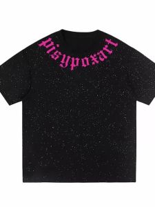 YEBO | Plus Size American Streetwear Letter Printed Loose Short Sleeve T-Shirt