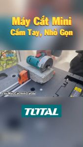 Máy mài góc mini dùng pin 20V TOTAL TAGLI7601 máy cắt sắt cầm tay cốt M6 đĩa mài 76mm tốc độ 19500V/p