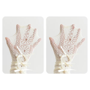 Kids Pantyhose Summer Thin Breathable Mesh Stockings Girl Baby Lolita Princess Style Lace Panty-Hose