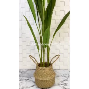 Pohon Hias Daun Pisangan Heliconia Bunga Bird Of Paradise T145 Latex Artificial Pot Dasar Cover Anyaman Purun Belly Small Dekorasi Pajangan Hiasan Ruangan Rumah Aesthetic