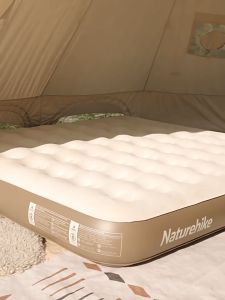 Naturehike Inflatable Mattress Bed with Built in Pump Air Mattress 25cm Thick Portable Camping Pad