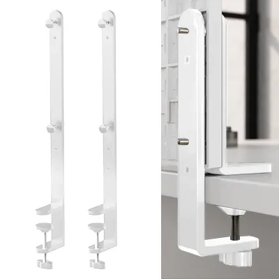 2 Cái Kẹp Bàn Mở Rộng Pegboard Cố Định Giá Đỡ Có Thể Điều Chỉnh Kim Loại Để Bàn Giá Đỡ Cho Phòng Khách Văn Phòng Nhà Bếp