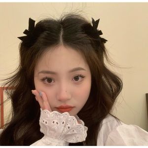 ชุดเดรสแฟชั่น 2Pcs สำหรับผู้หญิง กิ๊ฟติดผม โบว์กำมะหยี่สไตล์ เกาหลีผ้า สีเข้มหน้า ม้า คลิกที่นี่