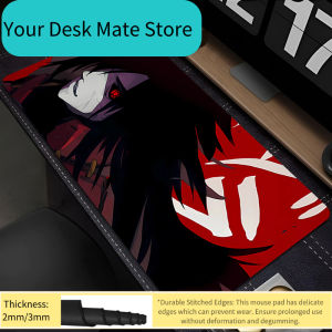 Bandai | Mouse Pad Naruto Madara Uchiha Anime Gaming Accessories Mousepad Gamer xxl Completo Computer Keyboard Desk Mat Varmilo Table Pad