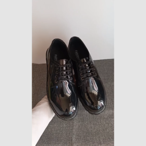 PREMIUM Dockmart Pria Formal Casual DC44 [FAIRMONT] Minimal Glossy sepatu pantofel kerja sekolah glossy