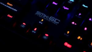 Armaggeddon SMK-6C PyschKestrel Blue Switch Low-profile Mechanical Gaming Keyboard