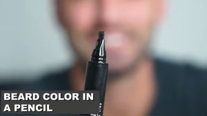 Waterproof Beard Pen Beard Filler Pencil And Brush Beard Enhancer Lasting Repair Moustache Coloring Shaping Tools Hair Pencil