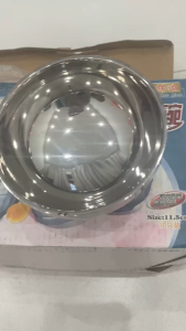 Hộp 10 chén bát Inox xoắn cao cấp 11.5cm 2 lớp cách nhệt