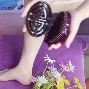 O-New Meridian Massage Brush Hand-Held Relaxation Body Meridian Anti Fatigue Body Detox Massage Tool