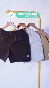 Quần Short Thể Thao Nam 6 inch Bulbal Waso 16 Chất Vải Gió Bul-Swift Kháng Nước Chậm 3 Màu Trung Tính