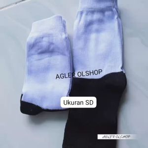 Kaos Kaki Tebal Anti Bau Anak Sekolah: Kaos Kaki Hitam Putih Termurah