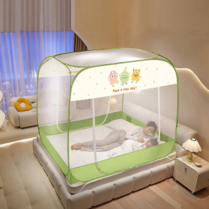 DOHIA | No-Install Thickening Foldable Anti-Mosquito And Fall-Proof Kids Mosquito Net