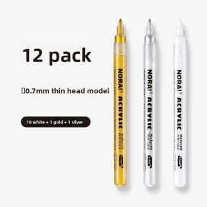 Nora | White Highlight Acrylic Marker for Art and DIY