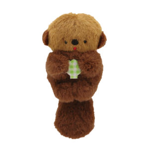 HULUXIONGDI | Plush Beaver Holding Shell Gashapon
