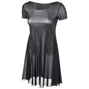 Sansha Ballet Dance Skirt Mesh Cover up Short Sleeve Womens Dress Fitness Sportswear Yoga Uniforms Custom Made Uniforms