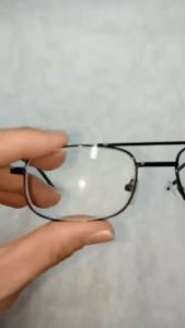 FREE CASE - Kacamata Rabun Jarak Dekat Model Aviator Gaya Vintage Retro Korea Style - Frame Full Besi Lensa Bening - Tersedia Ukuran (+)1.00 sampai (+)3.00 - Model Terbaru Untuk Pria Dan Wanita Dewasa - TERKINI